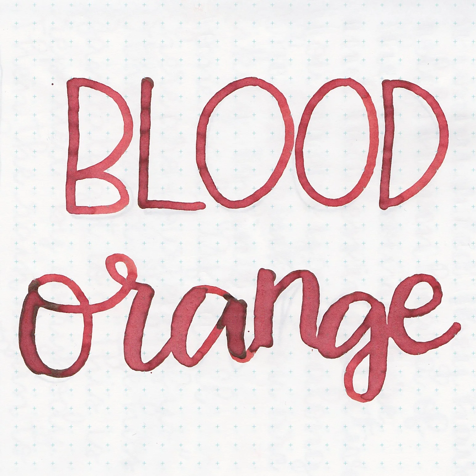 Ink Review #123: Diamine Blood Orange — Mountain of Ink